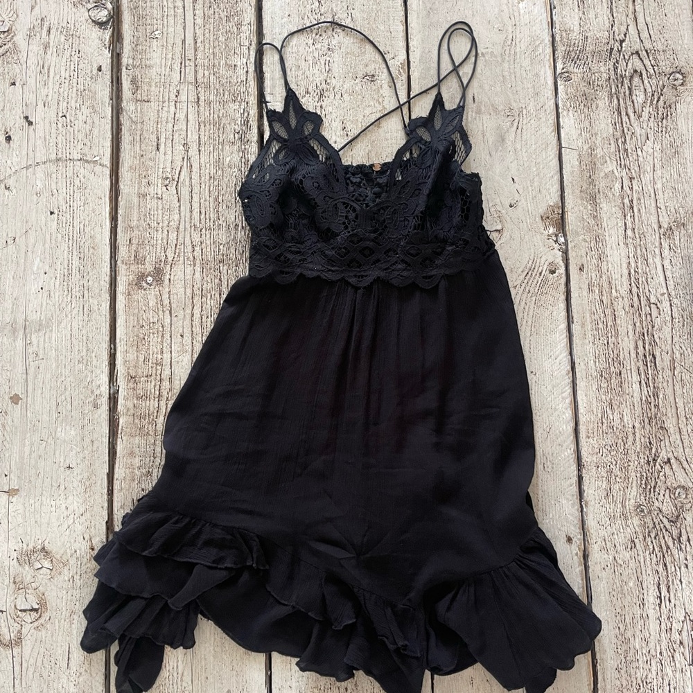 Free people black dress